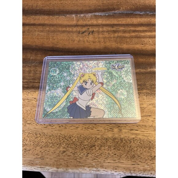 Sailor Moon 1997 Dart Flipcards Sailor Moon #P2 Prismatic Card - Picture 9 of 9